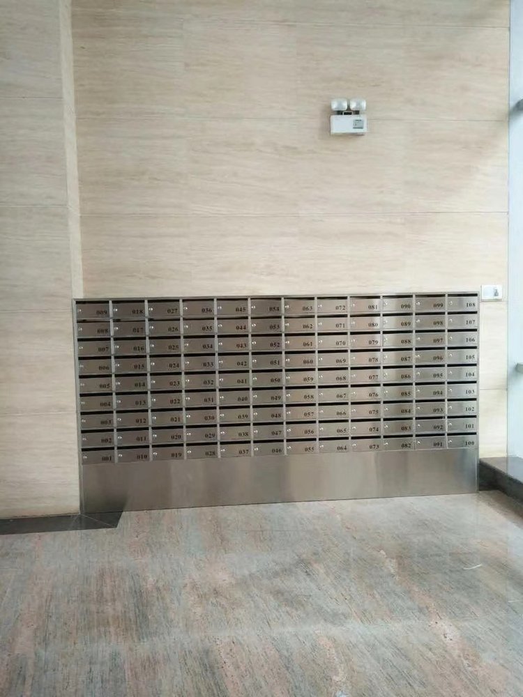 不銹鋼郵筒信箱戶外小區(qū)信報箱居民信件報紙存放小區(qū)信報箱意見箱